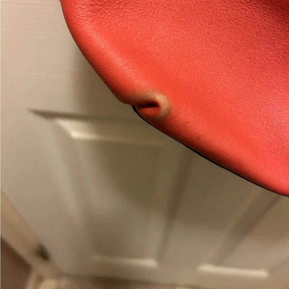 Coach Red Leather Legacy Hobo Women's Bag - Picture 6 of 16